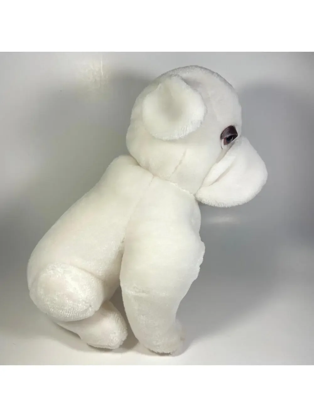 10” Vintage Disney Disneyland Rocketeer Bulldog Cafe Dog Plush